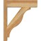 Ekena Millwork Funston Block Rough Sawn Outlooker, Western Red Cedar, 6"W x 20"D x 24"H OUT06X20X24FST05RWR - alternate 3
